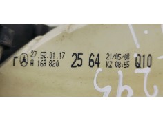 Recambio de piloto trasero izquierdo para mercedes-benz clase b (w245) 180 cdi (245.207) referencia OEM IAM A1698202564  