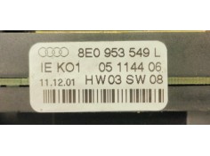Recambio de mando multifuncion para audi a4 berlina (8e) 1.9 tdi (96kw) referencia OEM IAM 8E0953549L  