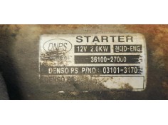 Recambio de motor arranque para hyundai tucson (jm) 2.0 crdi cat referencia OEM IAM 3610027000  
