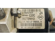 Recambio de abs para renault megane iii berlina 5 p 1.5dci 110 fap referencia OEM IAM 476605296R  