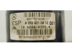 Recambio de abs para mercedes-benz clase c (w203) berlina 220 cdi (203.006) referencia OEM IAM A2034310812  