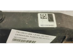 Recambio de cerradura puerta delantera izquierda para peugeot 308 1.5 hdi 130 fap referencia OEM IAM 9810309480  