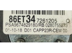 Recambio de pedal acelerador para peugeot 308 1.5 hdi 130 fap referencia OEM IAM 9674829180  