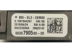 Recambio de caja reles / fusibles para peugeot 308 1.5 hdi 130 fap referencia OEM IAM 9830790580  