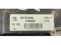 Recambio de piloto trasero derecho interior para peugeot 308 1.5 hdi 130 fap referencia OEM IAM 9677818280  