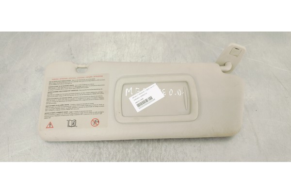 Recambio de parasol derecho para renault megane iii berlina 5 p 1.5dci 110 fap referencia OEM IAM 964001446R  