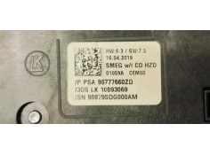 Recambio de mando multifuncion para peugeot 308 1.5 hdi 130 fap referencia OEM IAM 96777660ZD  