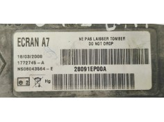Recambio de pantalla multifuncion para nissan qashqai (j10) acenta referencia OEM IAM 28091EP00A  