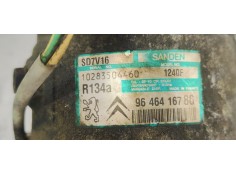 Recambio de compresor aire acondicionado para citroen xsara picasso 2.0 hdi satisfaction referencia OEM IAM 9646416780  