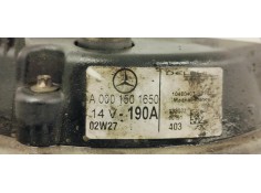Recambio de alternador para mercedes-benz clase s (w220) berlina 3.2cdi 197 [320] referencia OEM IAM A0001501650  