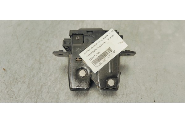 Recambio de cerradura maletero / porton para nissan qashqai (j10) acenta referencia OEM IAM 90502AV70B  