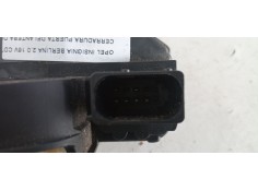 Recambio de cerradura puerta delantera derecha para opel insignia berlina 2.0 16v cdti referencia OEM IAM 11F031  