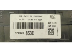 Recambio de cuadro instrumentos para seat leon (1p1) 1.6 tdi 105 fap referencia OEM IAM 1P0920853C  