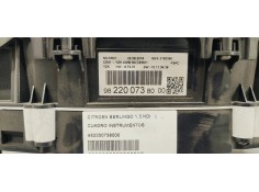 Recambio de cuadro instrumentos para citroen berlingo 1.5 hdi referencia OEM IAM 982200738000  