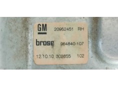 Recambio de elevalunas trasero derecho para opel insignia sports tourer edition referencia OEM IAM 20952451  