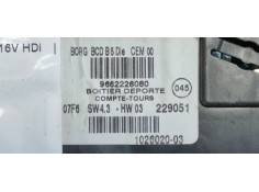 Recambio de pantalla multifuncion para citroen c4 berlina lx referencia OEM IAM 9662226080  