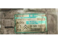 Recambio de compresor aire acondicionado para peugeot 407 st sport referencia OEM IAM 9656574080  