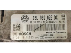 Recambio de centralita motor uce para volkswagen golf vi variant (aj5) 2.0 tdi referencia OEM IAM 0281014693  