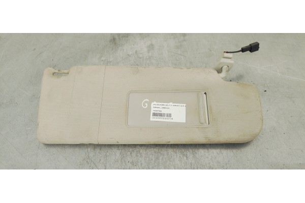 Recambio de parasol derecho para volkswagen golf vi variant (aj5) 2.0 tdi referencia OEM IAM 1K0857552  