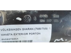 Recambio de maneta exterior porton para volkswagen sharan (7m6/7m9) 1.9 tdi referencia OEM IAM 6N0827565A  