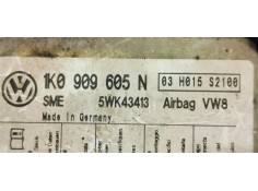Recambio de centralita airbag para seat toledo (5p2) 1.9tdi 105 referencia OEM IAM 1K0909605N  