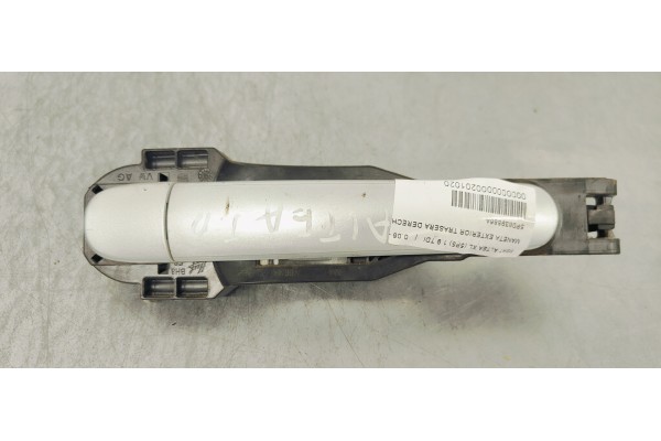 Recambio de maneta exterior trasera derecha para seat altea xl (5p5) 1.9 tdi referencia OEM IAM 5P0839886A  
