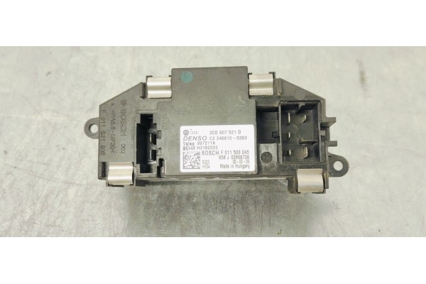 Recambio de resistencia calefaccion para seat altea xl (5p5) 1.9 tdi referencia OEM IAM 3C0907521D  