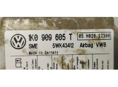 Recambio de centralita airbag para seat altea xl (5p5) 1.9 tdi referencia OEM IAM 1K0909605T  