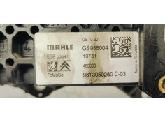 Recambio de enfriador egr para peugeot 308 1.5 hdi 130 fap referencia OEM IAM 9813050280  