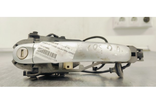 Recambio de maneta exterior delantera derecha para volkswagen eos (1f7) 2.0 tdi referencia OEM IAM 1Q0837886D  