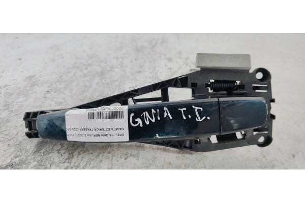 Recambio de maneta exterior trasera izquierda para opel insignia berlina 2.0cdti 130 fap referencia OEM IAM   