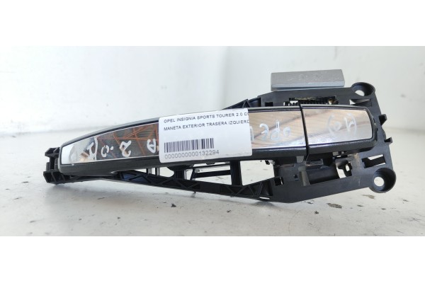 Recambio de maneta exterior trasera izquierda para opel insignia sports tourer edition referencia OEM IAM   