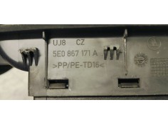 Recambio de mando elevalunas delantero izquierdo para skoda octavia lim. (5e3) like referencia OEM IAM 5E0959857  