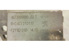 Recambio de resistencia calefaccion para citroen c4 picasso 1.6 hdi referencia OEM IAM 9673999880  