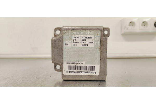 Recambio de centralita airbag para citroen jumper caja abierta (06.2006 =>) 2.2 hdi referencia OEM IAM 01370978080  