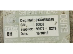 Recambio de centralita airbag para citroen jumper caja abierta (06.2006 =>) 2.2 hdi referencia OEM IAM 01370978080  