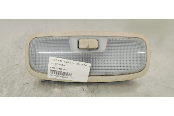 Recambio de luz interior para ford fiesta (cb1) 1.4 tdci 71 fap referencia OEM IAM AB3913733BAW  