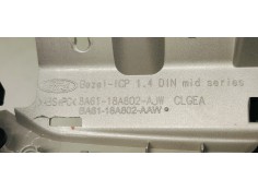 Recambio de consola central para ford fiesta (cb1) 1.4 tdci 71 fap referencia OEM IAM 8A6118A802AJW  