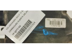 Recambio de cerradura puerta delantera izquierda para volkswagen golf iv berlina (1j1) básico referencia OEM IAM 3B1837015Q  