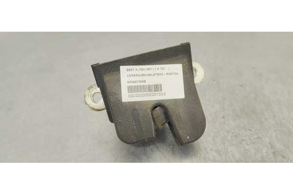 Recambio de cerradura maletero / porton para seat altea (5p1) 1.9 tdi referencia OEM IAM 5P0827505B  