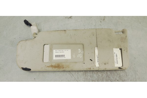 Recambio de parasol izquierdo para seat toledo (5p2) 1.9tdi 105 referencia OEM IAM   