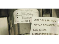 Recambio de airbag delantero izquierdo para citroen berlingo 1.5 hdi referencia OEM IAM 98185170ZD  