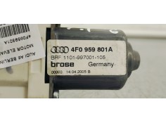 Recambio de motor elevalunas trasero izquierdo para audi a6 berlina (4f2) 3.0 tdi referencia OEM IAM 4F0959801A  