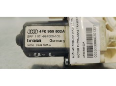 Recambio de motor elevalunas trasero derecho para audi a6 berlina (4f2) 3.0 tdi referencia OEM IAM 4F0959802A  