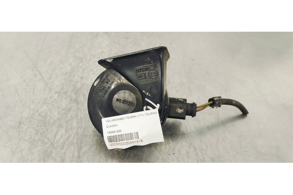 Recambio de claxon para volkswagen touran (1t1) touran i monovolumen fase 2 referencia OEM IAM 1K0951223  