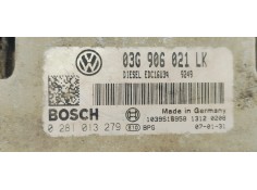 Recambio de centralita motor uce para seat leon (1p1) reference referencia OEM IAM 0281013279  