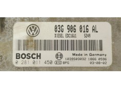Recambio de centralita motor uce para volkswagen touran (1t1) touran i monovolumen fase 2 referencia OEM IAM 0281011450  