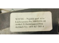 Recambio de cerradura maletero / porton para audi a6 berlina (4f2) 3.0 tdi referencia OEM IAM 4F5827505A  