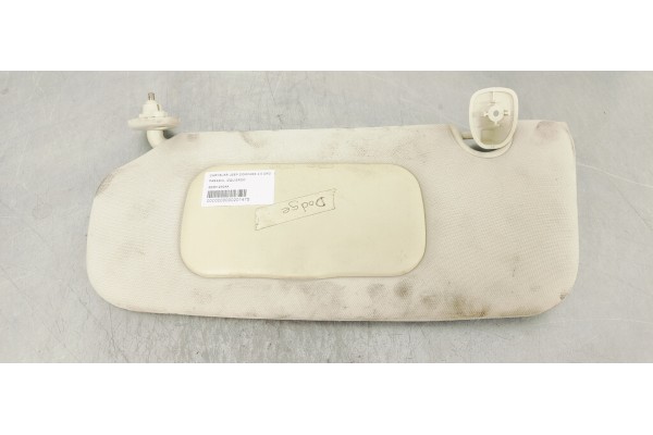 Recambio de parasol izquierdo para chrysler jeep compass 2.0 crd referencia OEM IAM 55361230AA  