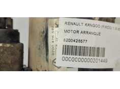 Recambio de motor arranque para renault kangoo (f/kc0) 1.5 dci diesel referencia OEM IAM 8200426577  